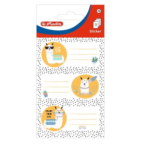 Naklejka (nalepka) Lama 50034284 Herlitz (300006080)
