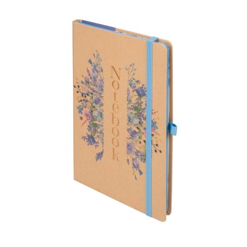 Notes (notatnik) A5 KRAFT BLUE krata Antra (kratka)