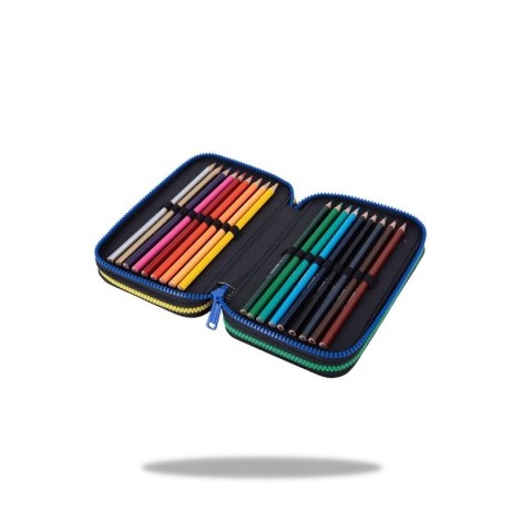 Piórnik CoolPack Jumper 3 BLACK NEON Patio (F067034)