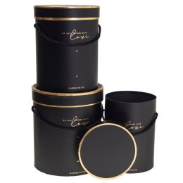 Pudełko na prezent Rozette (YS-008-BLACK)