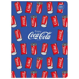 Zeszyt A5 HYBRID COCA COLA 60k. 70g krata Interdruk (ZE60KFG)