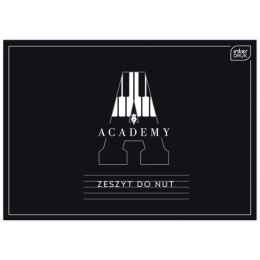 Zeszyt do nut A5 ACADEMY Hybrid 16k. 90g pięciolinia Interdruk