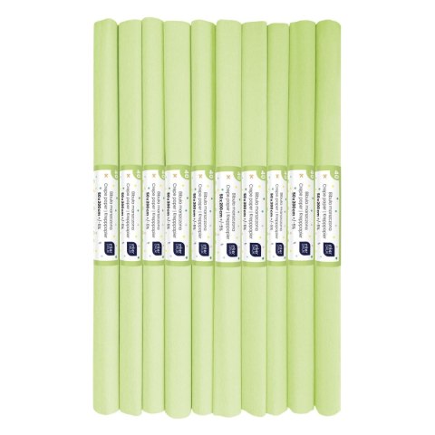 Bibuła marszczona PASTEL 40 limonka Interdruk