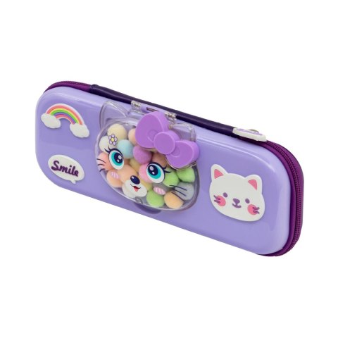 Piórnik piankowy 3D Kitty Lavender Astrabag (503025059)