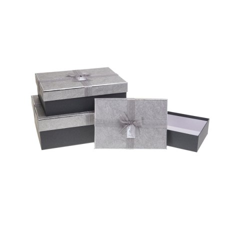 Pudełko na prezent Rozette (PUG-25198-PR set 3 pcs)