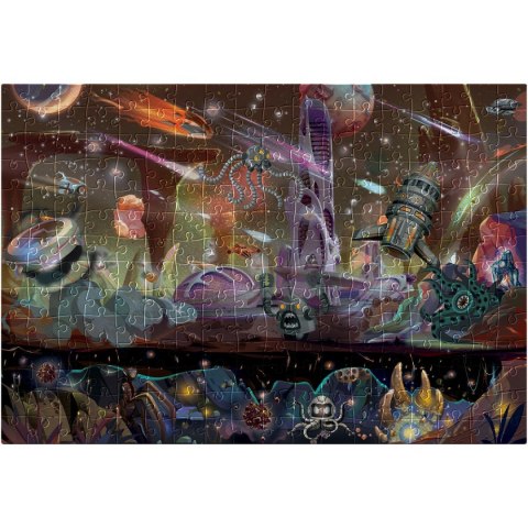 Puzzle Metalic Fantasy Space Quest Interdruk