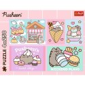 Puzzle Poznajcie Pusheena 4x250 el. Trefl (13371)