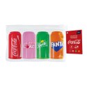 Zakreślacz COCA COLA mini wkład mix Interdruk (4 szt mix)