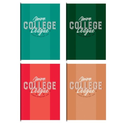 Zeszyt A4 COLLEGE DAILY 60k. 90g krata Unipap