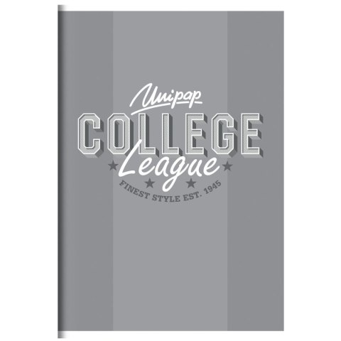 Zeszyt A4 COLLEGE PREP 32k. 90g linia kolor Unipap