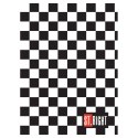 Zeszyt A5 CHECKERED VIBE 32k. 70g linia podwójna kolorowa Unipap
