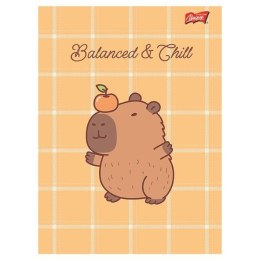 Zeszyt A5 Capybara Mood 32k. 70g krata Unipap