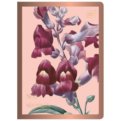 Zeszyt A5 GRANDIFLORA metalic 60k. 70g linia Interdruk (ZE60KFG)