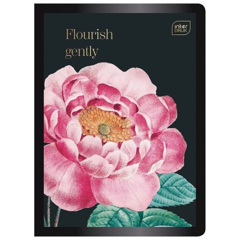 Zeszyt A5 GRANDIFLORA metalic 60k. 70g linia Interdruk (ZE60KFG)