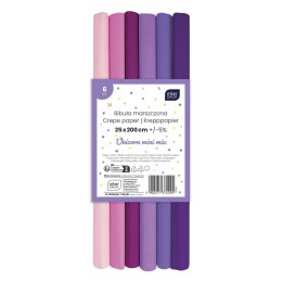 Bibuła marszczona UNICORN mix 250mm x 200mm Interdruk