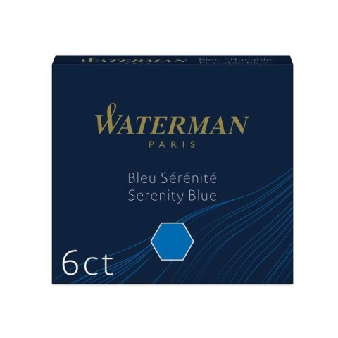 Naboje zwykły niebieski Waterman (S0110950)