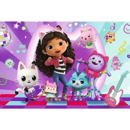 Puzzle Gabby PREMIUM PLUS KIDS Kolorowy koci świat Trefl (16551)