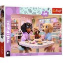 Puzzle Jamniki w kawiarni Trefl (23050)