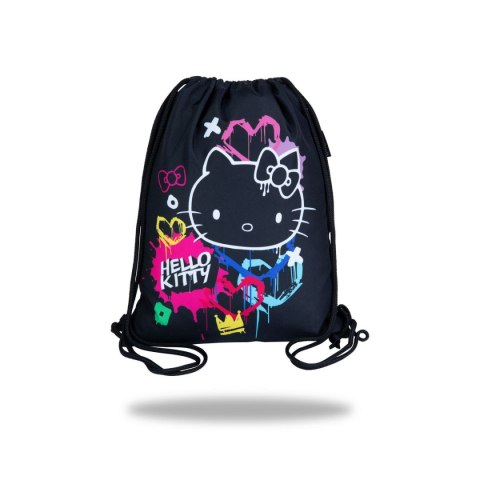Worek na buty Hello Kitty Beta Black Neon Patio (F054034)