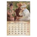 Kalendarz ścienny WIELCY MISTRZOWIE IMPRESJONIZMU 12 KART A3 Avanti (A3 VD 18)